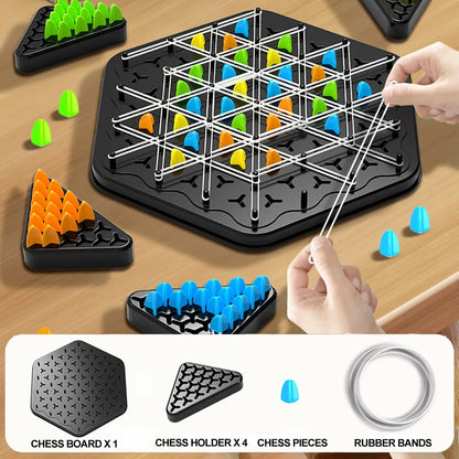 Chain Triangle Chess Triggle Game