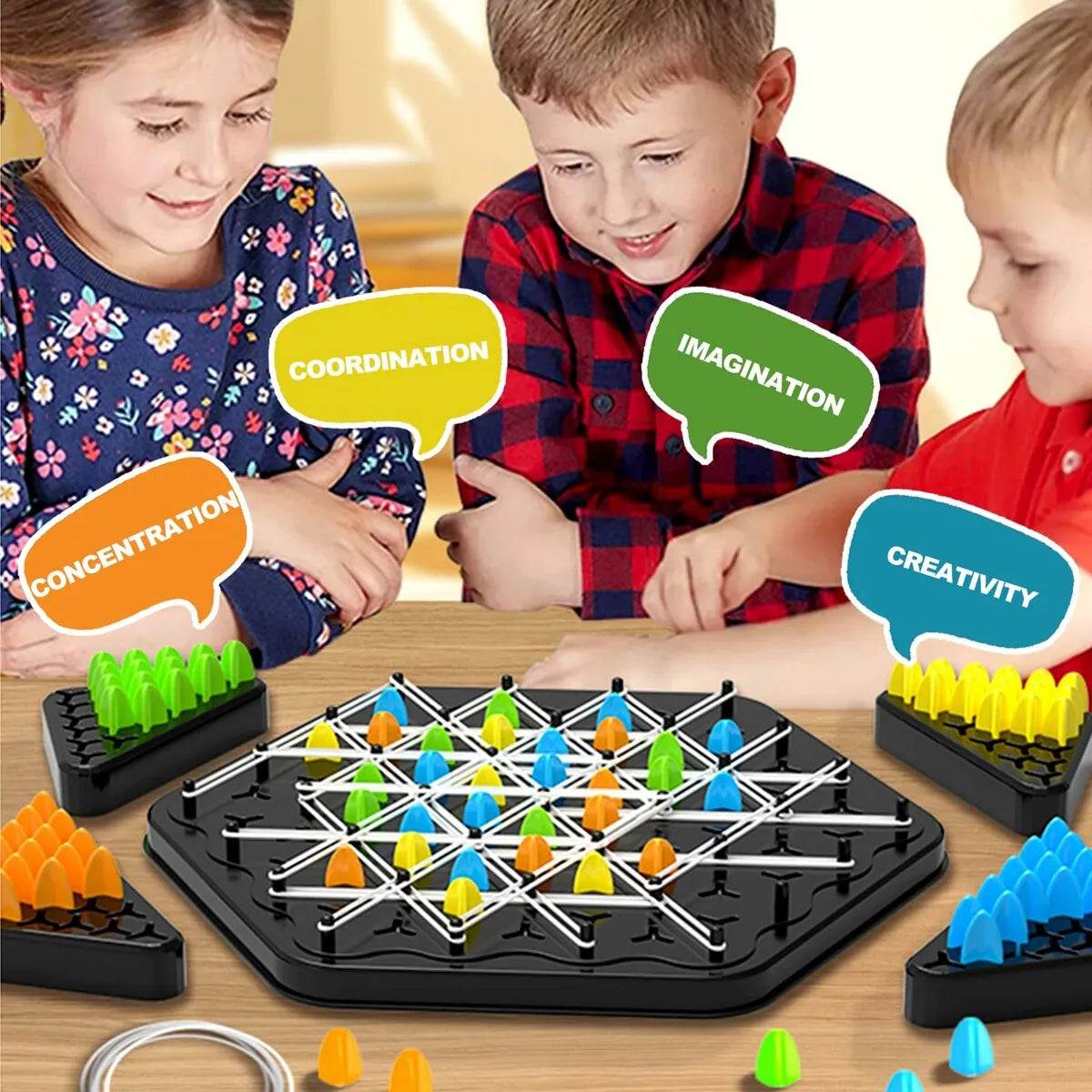 Chain Triangle Chess Triggle Game