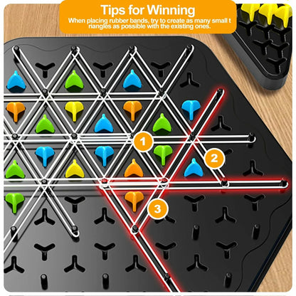 Chain Triangle Chess Triggle Game