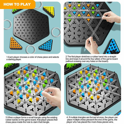 Chain Triangle Chess Triggle Game